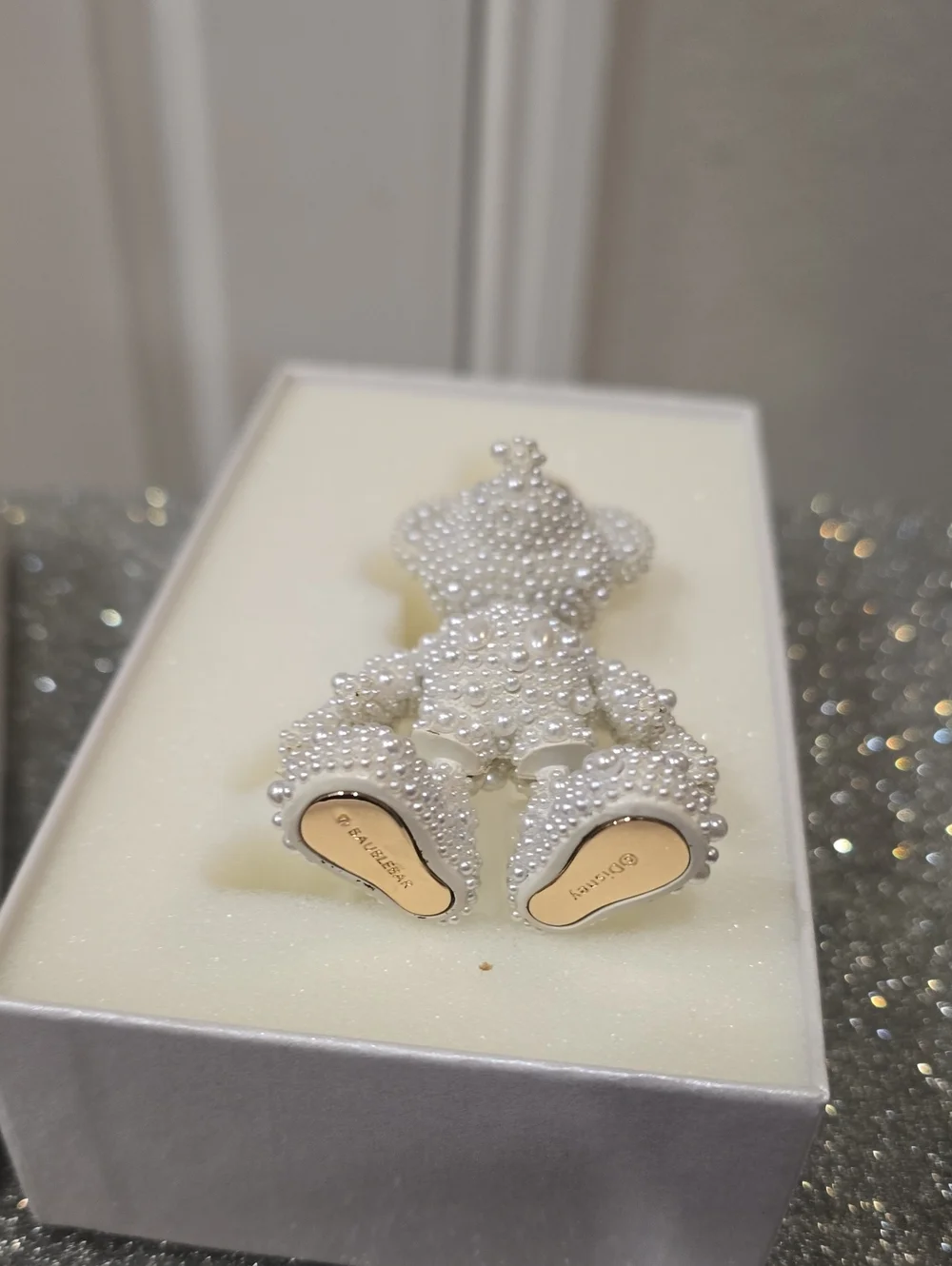Baublebar X Disney Mickey Mouse Simulated Pearl Bag Charm